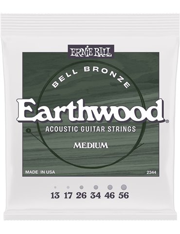 JUEGO ACÚSTICA EARTHWOOD BELL BRONZE MEDIUM 13-56