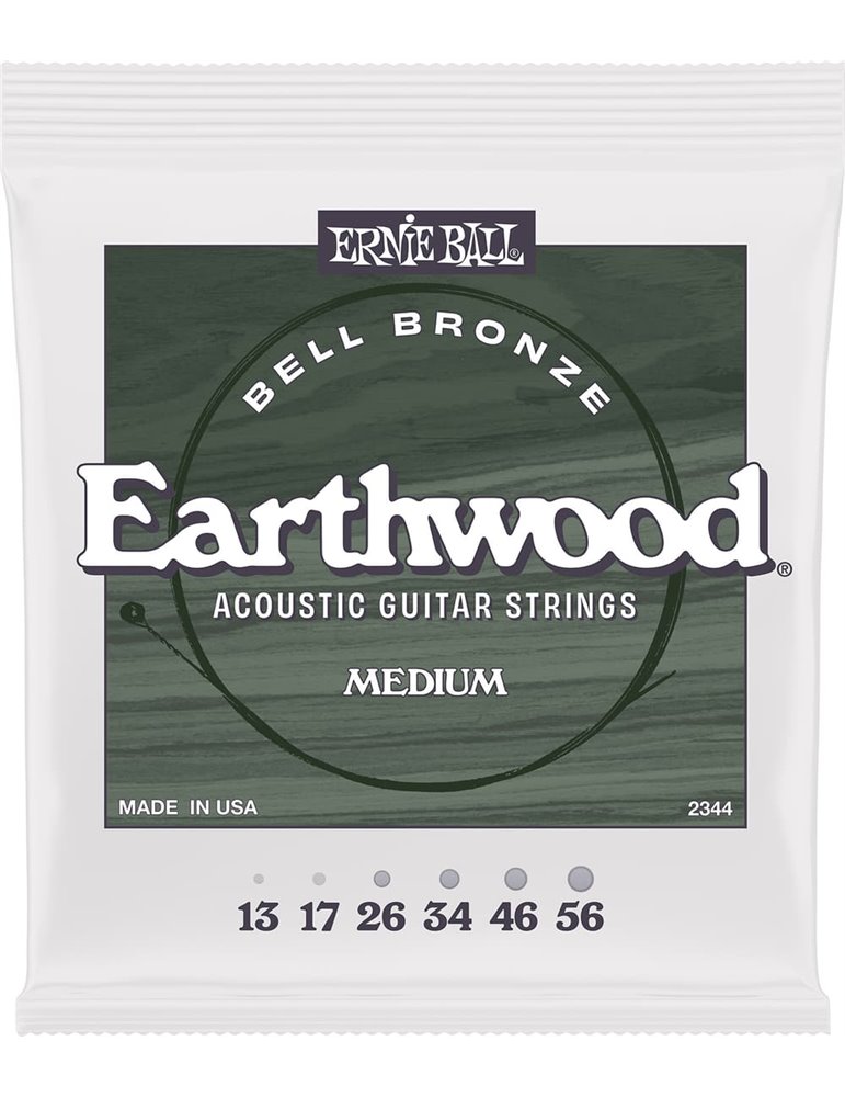 JUEGO ACÚSTICA EARTHWOOD BELL BRONZE MEDIUM 13-56
