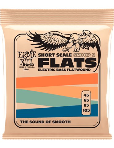 JUEGO BAJO ELÉCTRICO ENTORCHADO PLANO GROUP II SHORT SCALE 45-105