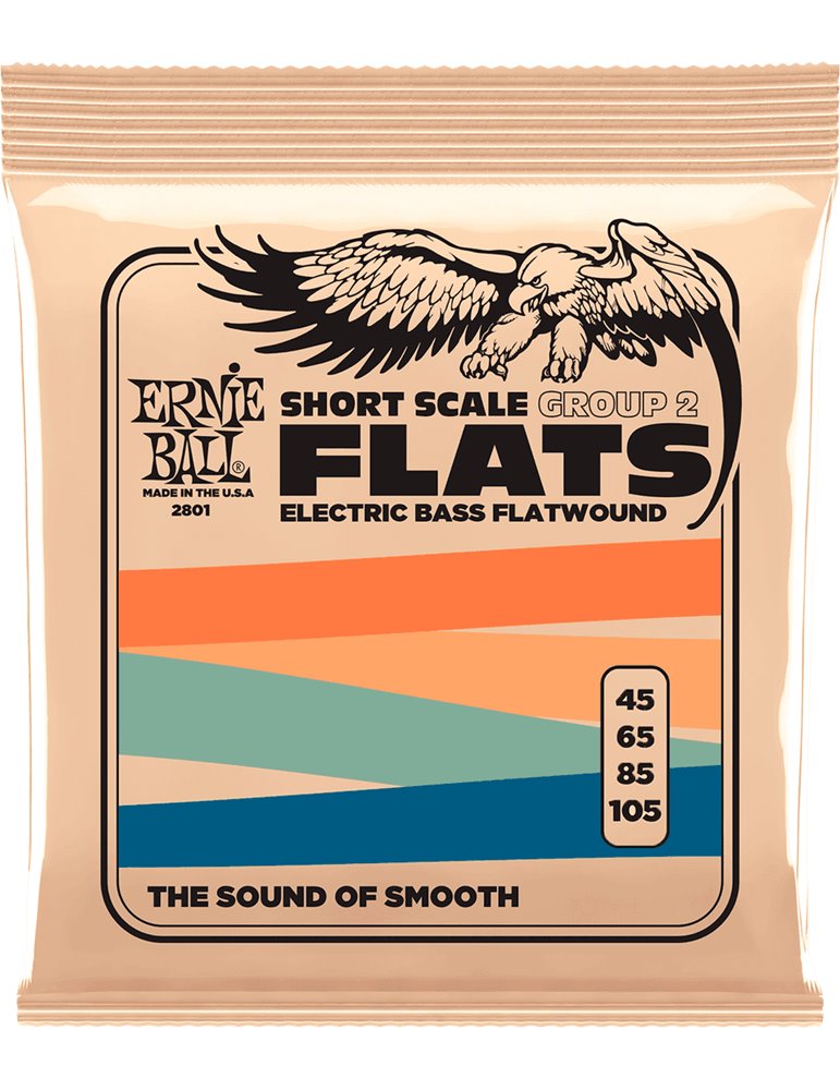 JUEGO BAJO ELÉCTRICO ENTORCHADO PLANO GROUP II SHORT SCALE 45-105
