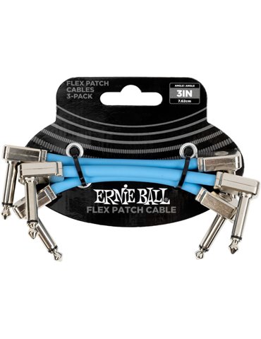 CABLE EB FLEX PATCH 3? AZUL - PACK 3 2