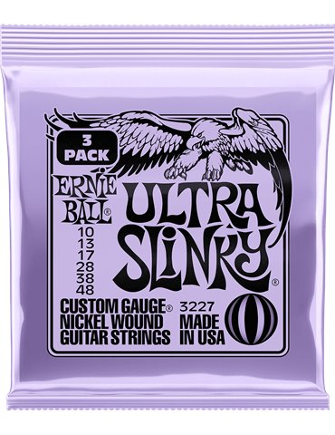 JUEGO ELÉCTRICA SLINKY ULTRA 10-48 TRIPACK (3)