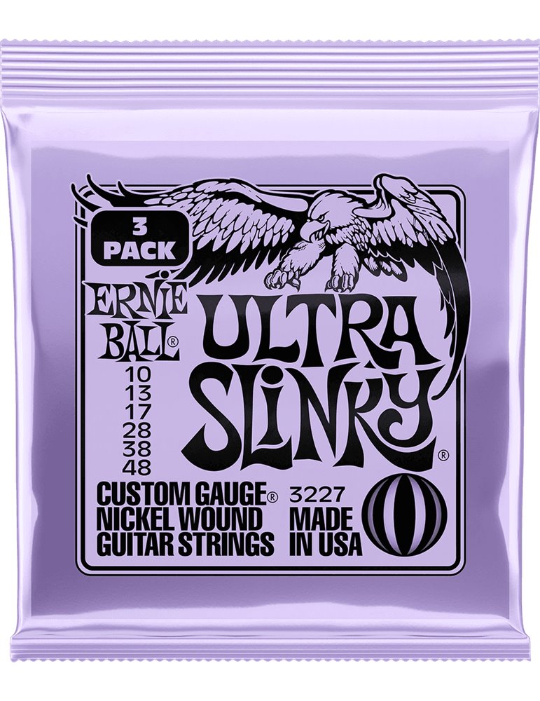 JUEGO ELÉCTRICA SLINKY ULTRA 10-48 TRIPACK (3)