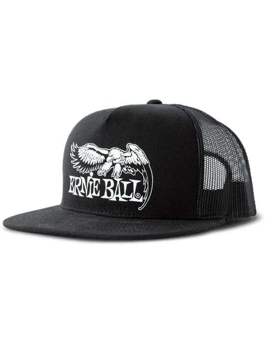 GORRA NEGRA - LOGO EB EAGLE BLANCO