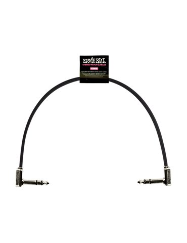 CABLE EB PATCH FLAT RIBBON TRS 12" NEGRO
