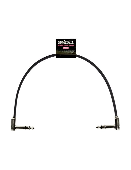 CABLE EB PATCH FLAT RIBBON TRS 12" NEGRO