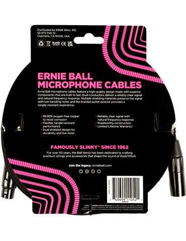 CABLE EB MICRÓFONO CLASSIC XLR-XLR NEGRO - 4,5 m 2