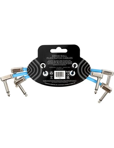 CABLE EB FLEX PATCH 6? AZUL - PACK 3 2