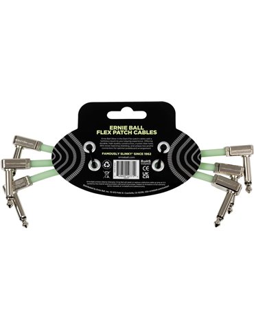 CABLE EB INTERLINK FLEX JACK-JACK AA 15 cm - PHOSPHORESCENT (PACK de 3) 2
