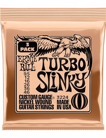 JUEGO ELÉCTRICA SLINKY TURBO 9.5-46 TRIPACK (3)