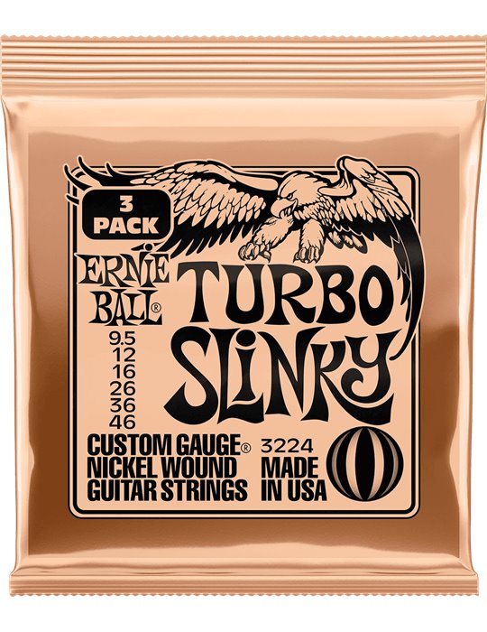 JUEGO ELÉCTRICA SLINKY TURBO 9.5-46 TRIPACK (3)