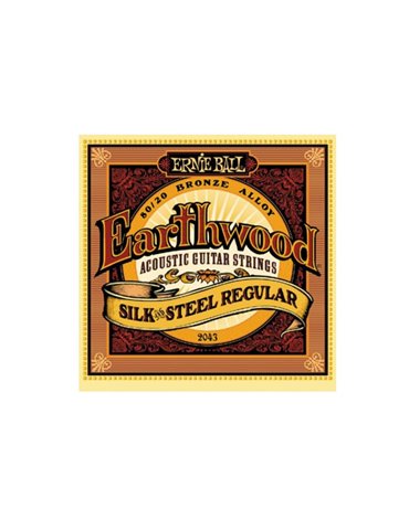 JUEGO ACÚSTICA EARTHWOOD 80/20 BRONZE SILKSTEEL SOFT 13-56