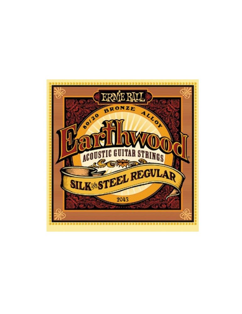 JUEGO ACÚSTICA EARTHWOOD 80/20 BRONZE SILKSTEEL SOFT 13-56