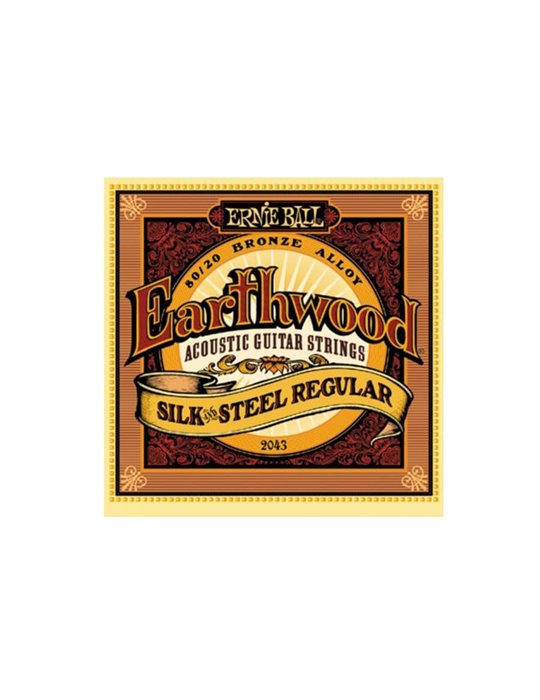 JUEGO ACÚSTICA EARTHWOOD 80/20 BRONZE SILKSTEEL SOFT 13-56