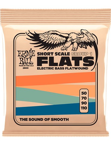 JUEGO BAJO ELÉCTRICO ENTORCHADO PLANO GROUP II SHORT SCALE 50-110
