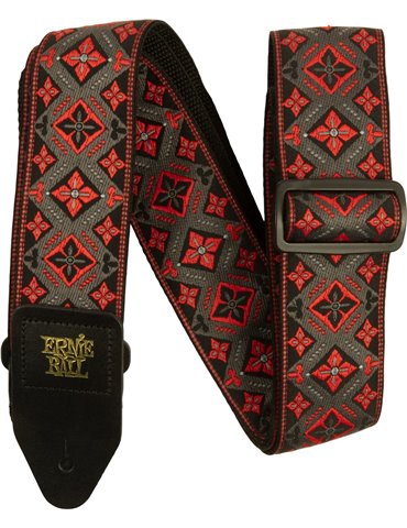 CORREA EB GUIT/ BAJO JACQUARD - RED KING