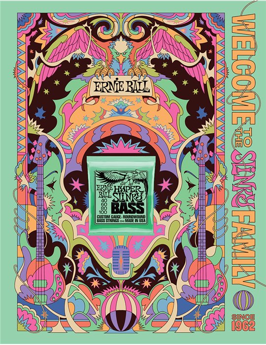 POSTER HYPER BASS  SLINKY - A0