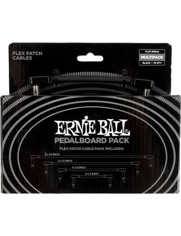 CABLE EB FLEX PATCH PEDALERA NEGRO - MULTIPACK