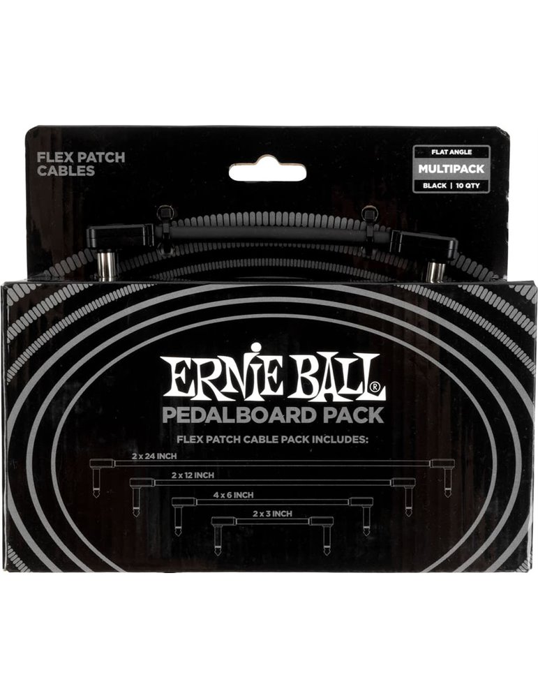 CABLE EB FLEX PATCH PEDALERA NEGRO - MULTIPACK