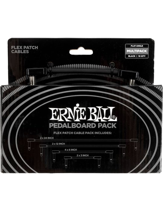 CABLE EB FLEX PATCH PEDALERA NEGRO - MULTIPACK