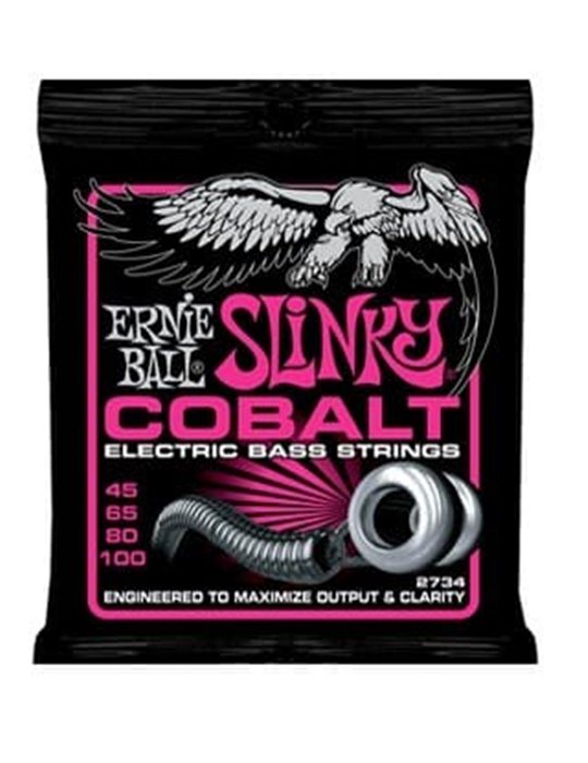 JUEGO BAJO ELÉCTRICO SLINKY COBALT SUPER 45-100
