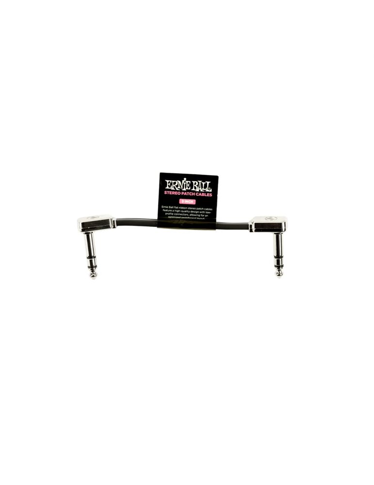 CABLE EB PATCH FLAT RIBBON TRS 3" NEGRO
