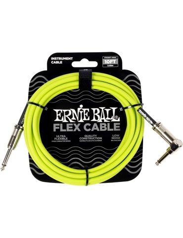 CABLE EB INSTRUMENTO FLEX JACK-JACK SS 3 m - VERDE