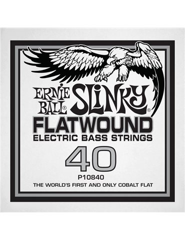 CUERDA BAJO SLINKY FLATWOUND .040