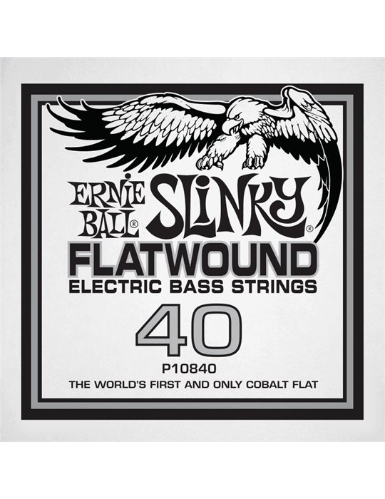 CUERDA BAJO SLINKY FLATWOUND .040