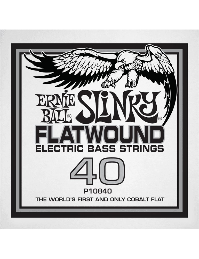 CUERDA BAJO SLINKY FLATWOUND .040