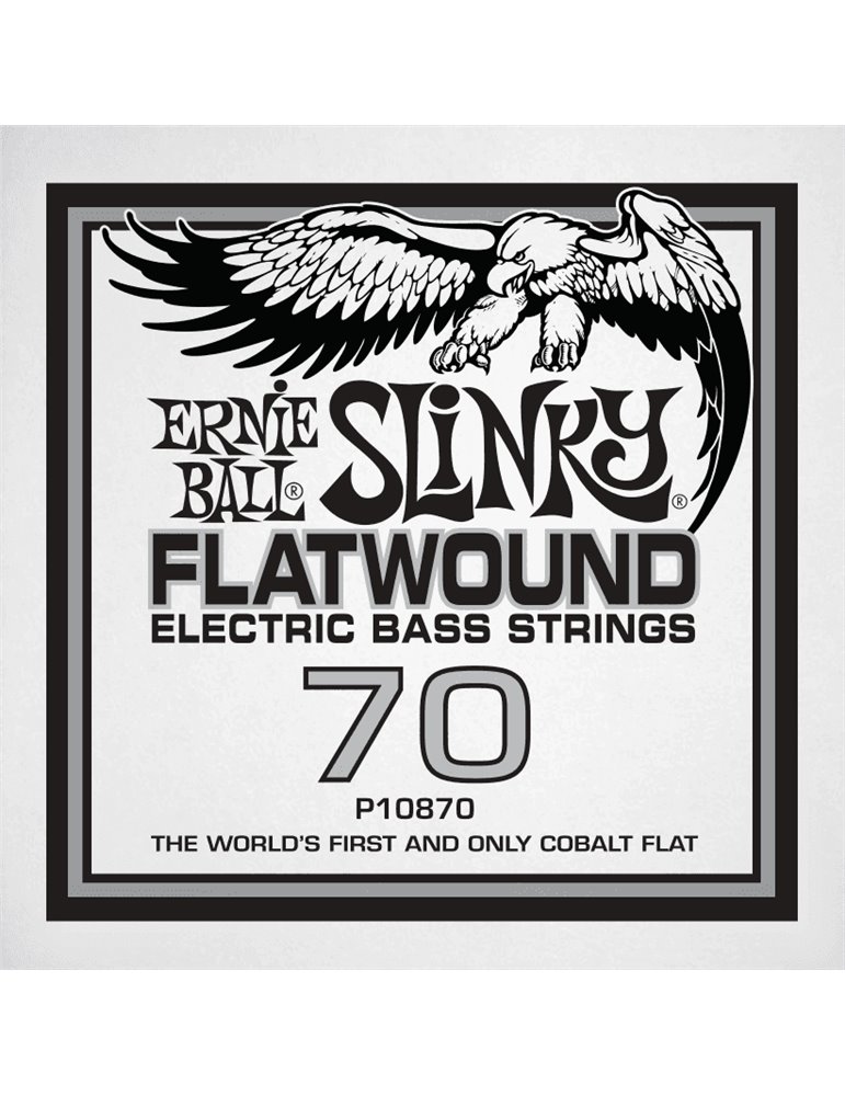 CUERDA BAJO SLINKY FLATWOUND .070