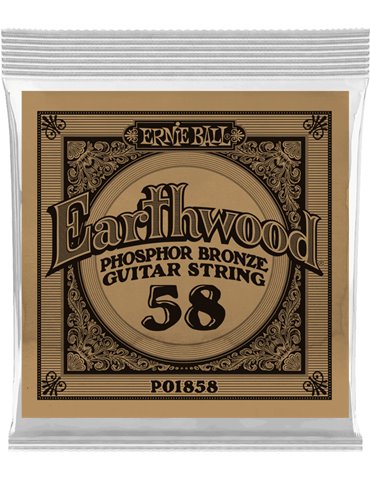 CUERDA ACÚSTICA EARTHWOOD PHOSPHOR/BZ .058