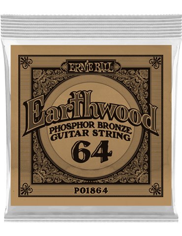 CUERDA ACÚSTICA EARTHWOOD PHOSPHOR/BZ .064