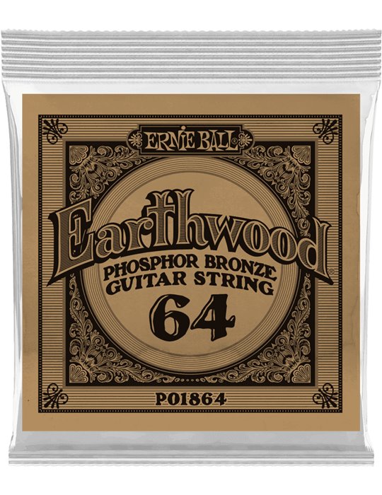 CUERDA ACÚSTICA EARTHWOOD PHOSPHOR/BZ .064