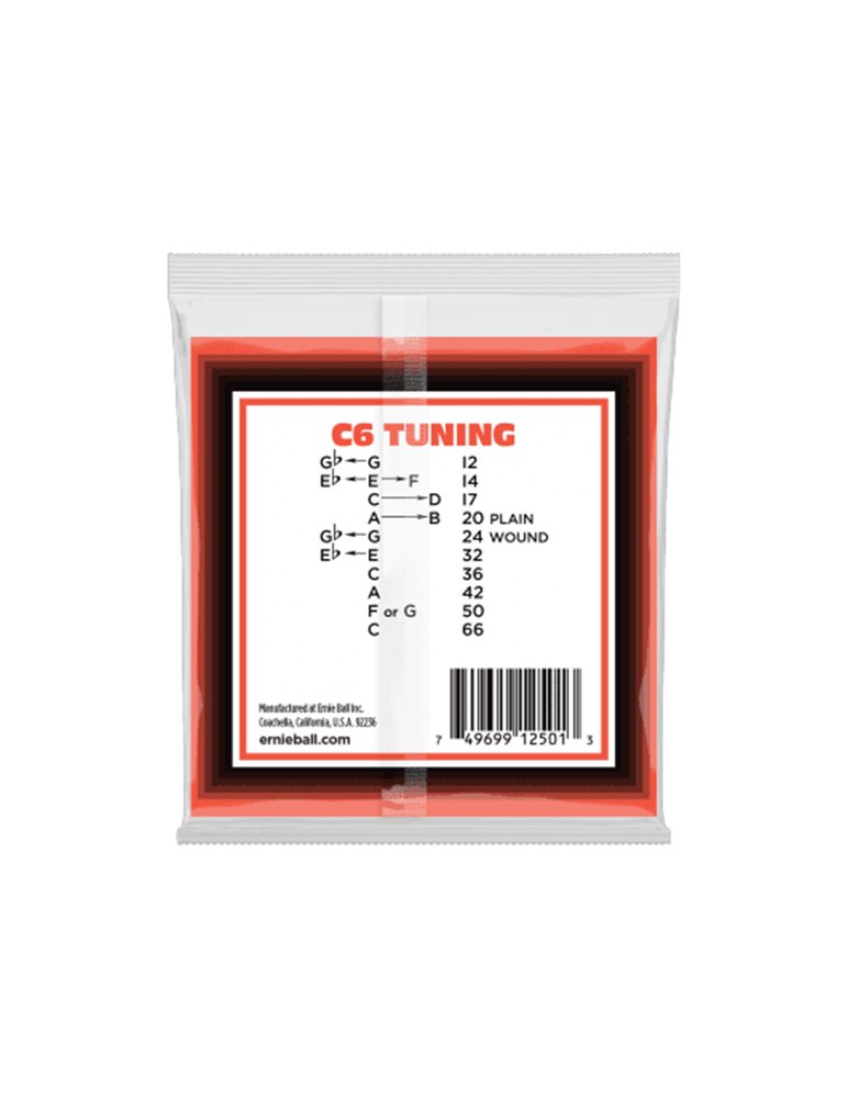 JUEGO CUERDAS PEDAL STEEL C6 (10 St) 12-66