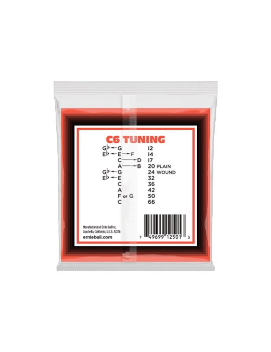 JUEGO CUERDAS PEDAL STEEL C6 (10 St) 12-66