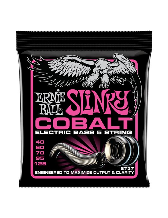 JUEGO BAJO ELÉCTRICO COBALT SLINKY 5 St 40-125