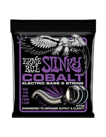 JUEGO BAJO ELÉCTRICO COBALT SLINKY 5 St 50-135