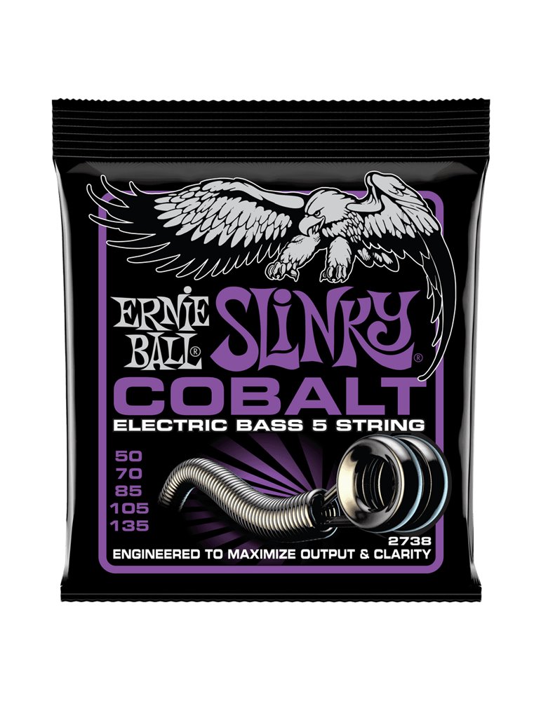JUEGO BAJO ELÉCTRICO COBALT SLINKY 5 St 50-135