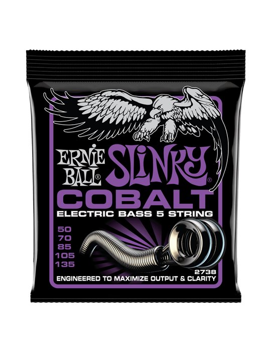 JUEGO BAJO ELÉCTRICO COBALT SLINKY 5 St 50-135