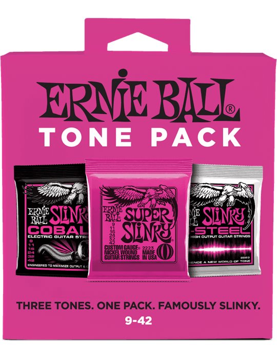 JUEGO ELÉCTRICA SLINKY SUPER TONE PACK 9-42 (3)