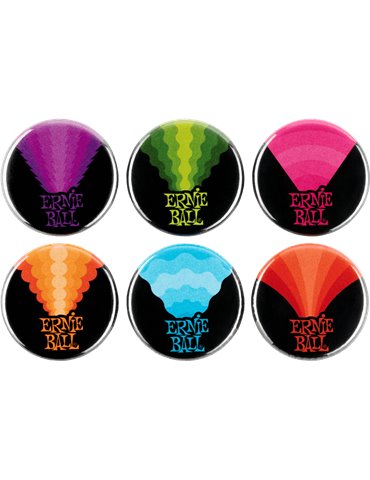 CHAPA ERNIE BALL "COLORS OF ROCK´N´ROLL" (Set de 6) 2