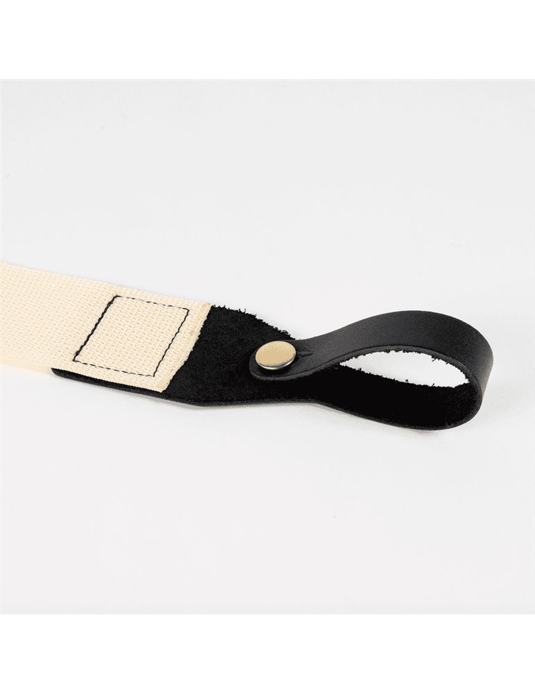 CORREA EB GUIT/ BAJO POLYPRO - Crema