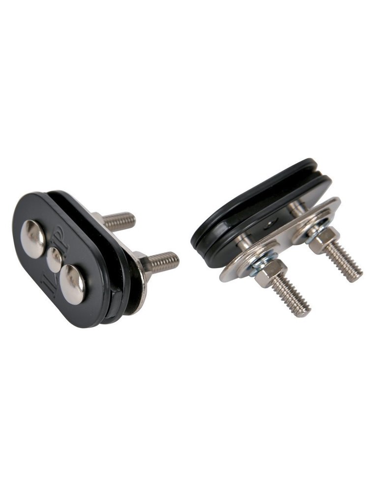 Instalación de casco Conga Negro, recubrimiento pulverizado