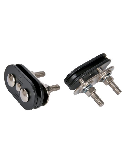 Instalación de casco Conga Negro, recubrimiento pulverizado