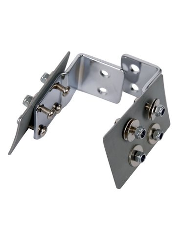 Instalación de casco Timbales para LP + Tito Puente Casco  + LP980 - LP981 LP981A LP982 Stands 2-Orificios, Cromado