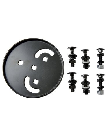 Repuestos Hardware Mittelplatte - LP638 Futurelite Conga Basket Stand Negro, recubrimiento pulverizado