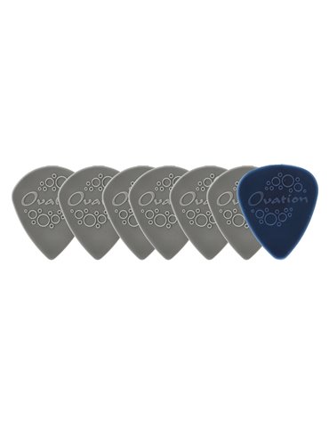 Puas Diamond Grip Púa Nylon Punta Afilada 1,18 mm