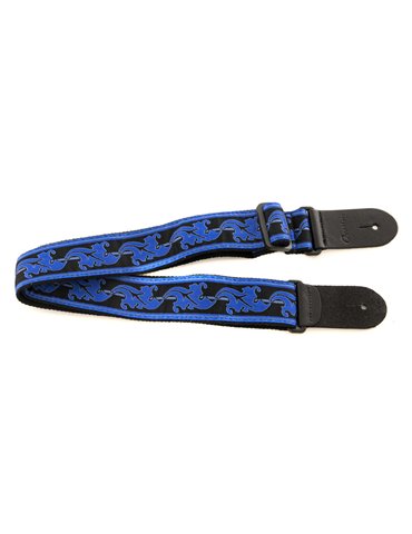 Correa para Guitarra Signature Nylon Regal Blue/Black