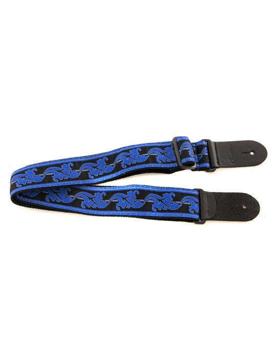 Correa para Guitarra Signature Nylon Regal Blue/Black